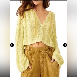 Free People Knit Cardigan